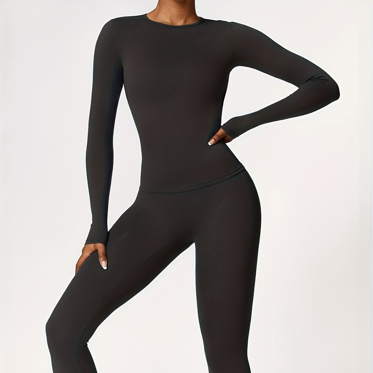 Pilates Yoga Fitness - Conjunto de ioga justo e slim,