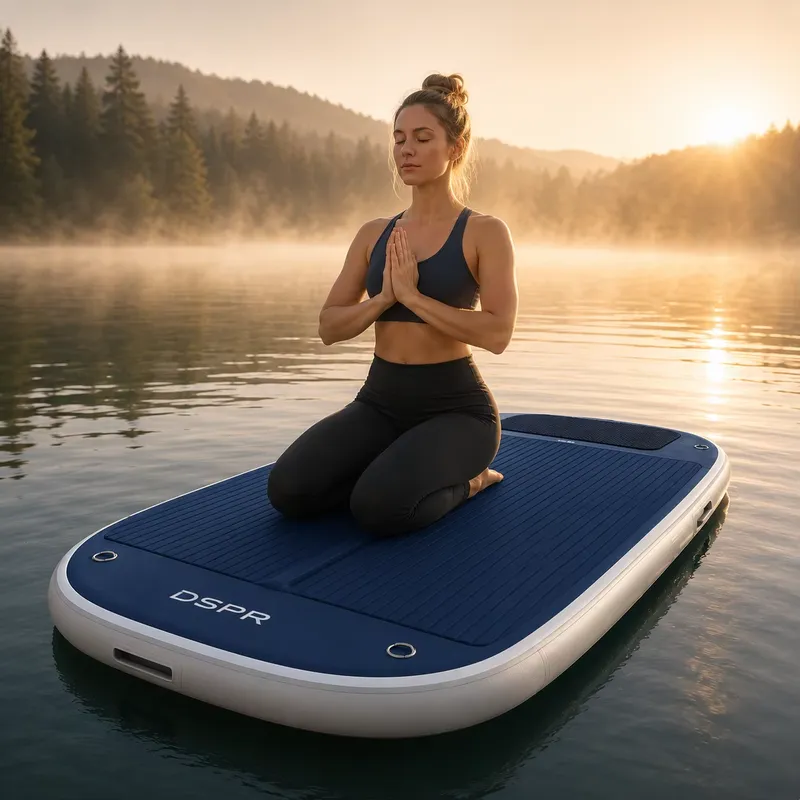 Pilates Yoga Wellness - Plataforma Flutuante Inflável para Pilates Aquático