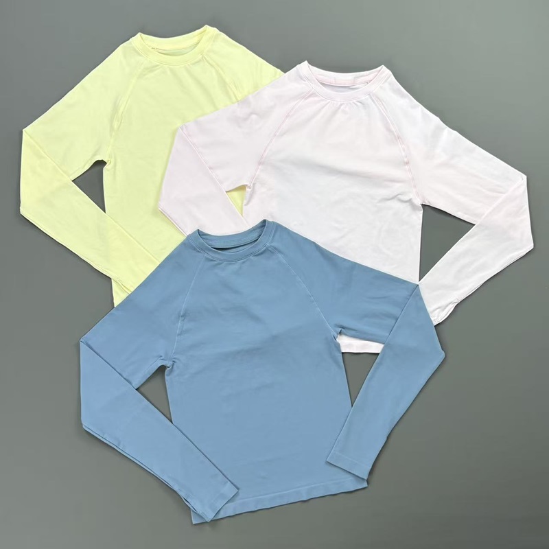 Pilates Yoga Wrap Top - Camiseta de Manga Longa para Yoga