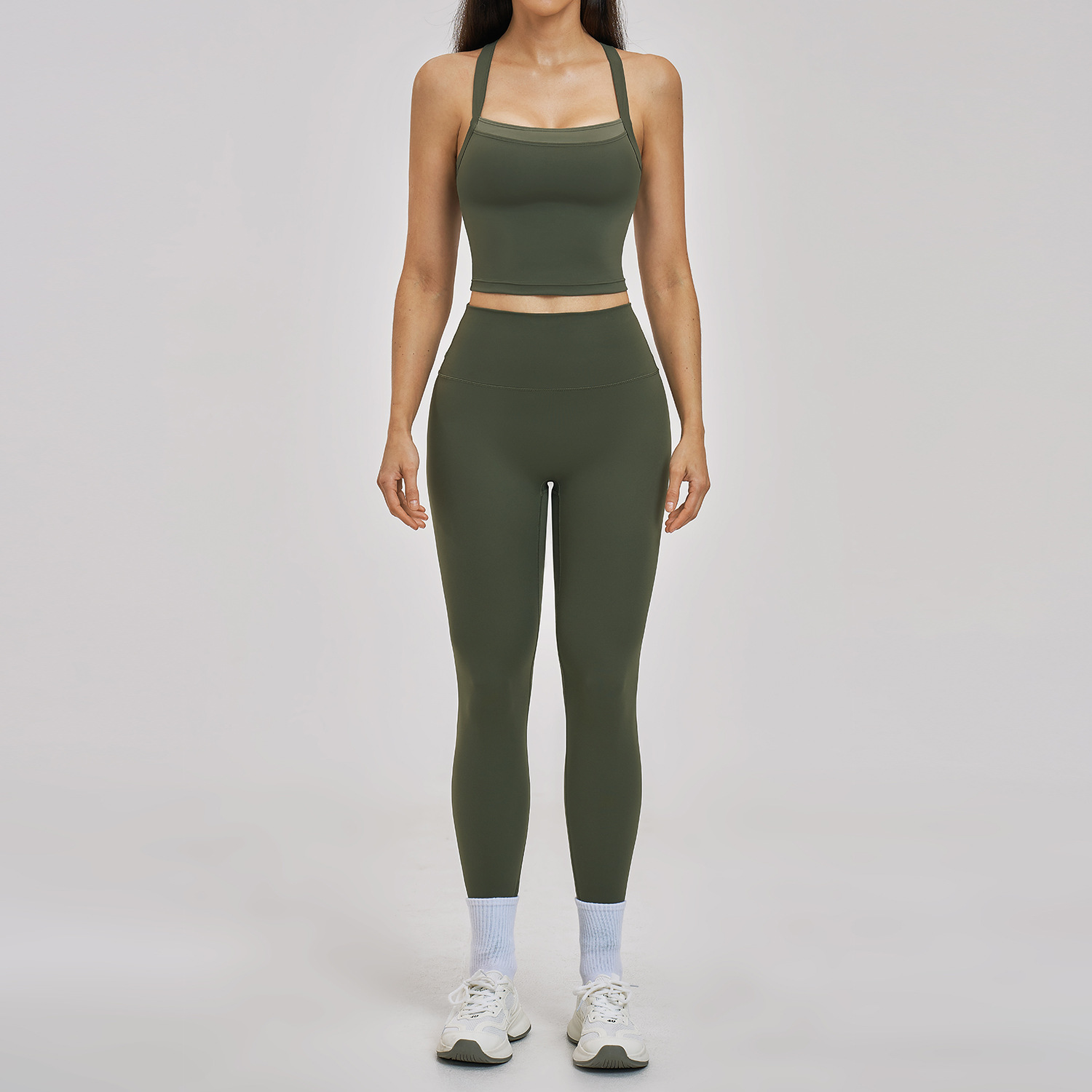 Conjunto de Yoga Feminino 2 Pe - Pilates Yoga Legging avaliação e preço