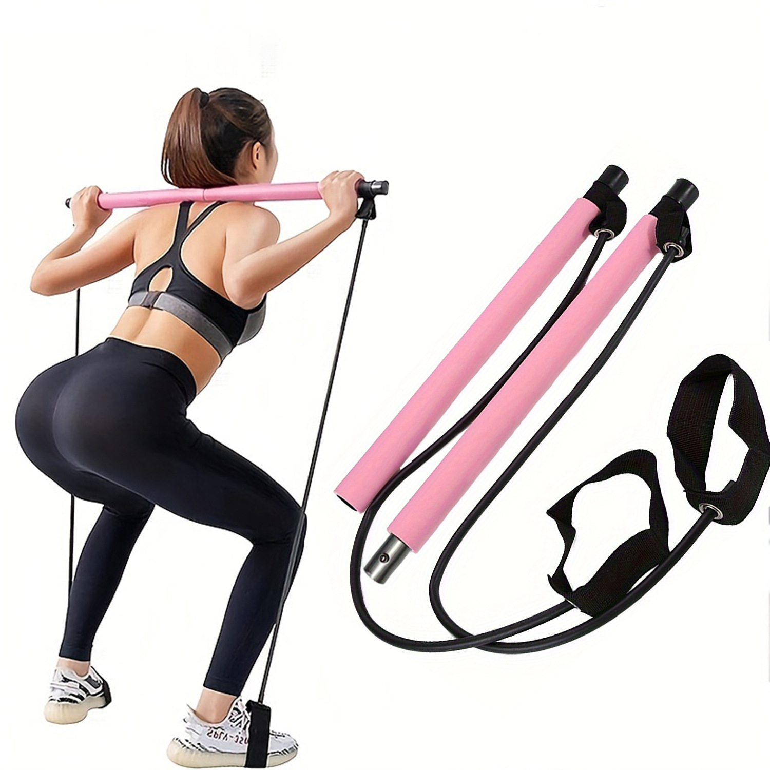 Multifuncional barra de pilate - Pilates Yoga Combined avaliação e preço