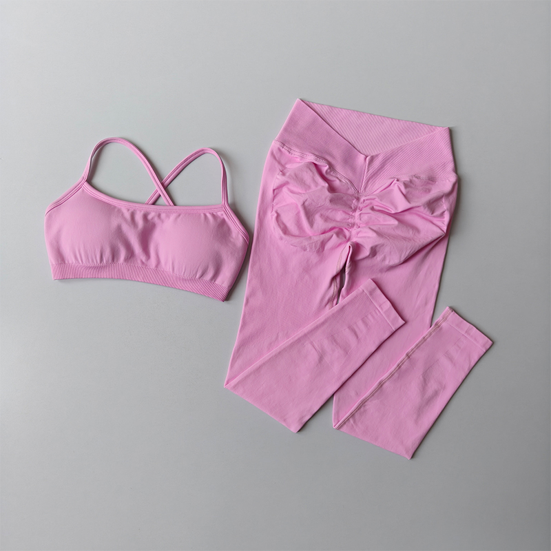 Conjunto Fitness Peach Buttock - Pilates Yoga Legging avaliação e preço