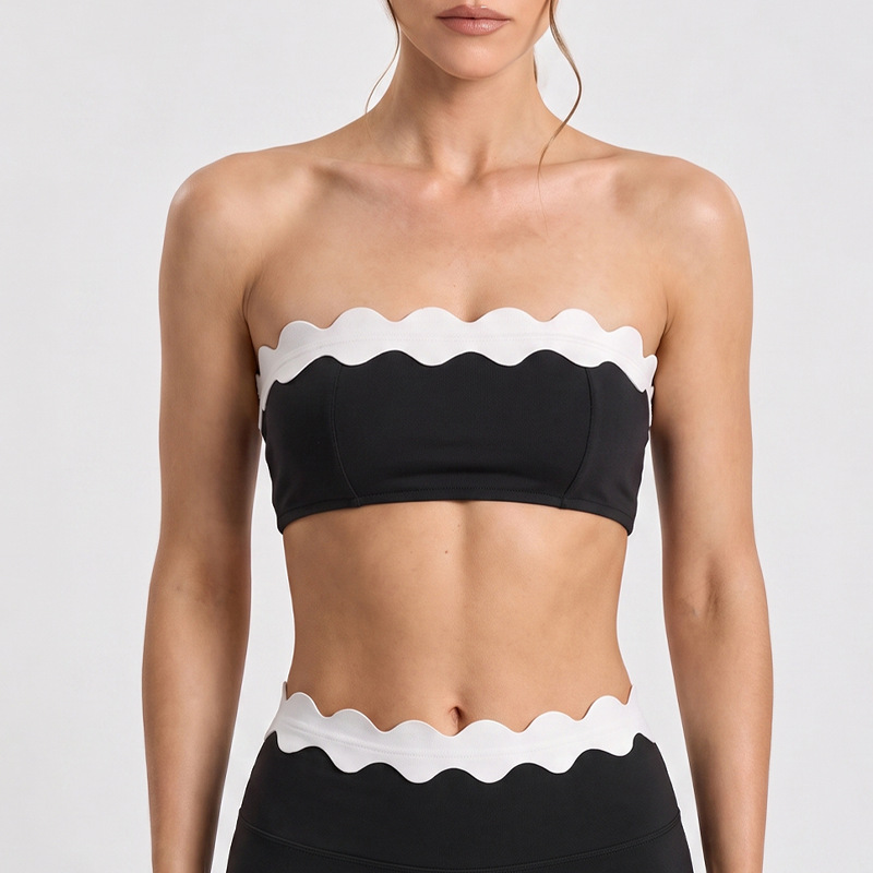 Novo Top Esportivo para Mulher - Pilates Yoga Wrap Top avaliação e preço
