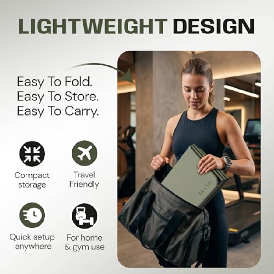 Tapete de Yoga Dobrável para Y - Pilates Yoga Hiit avaliação e preço