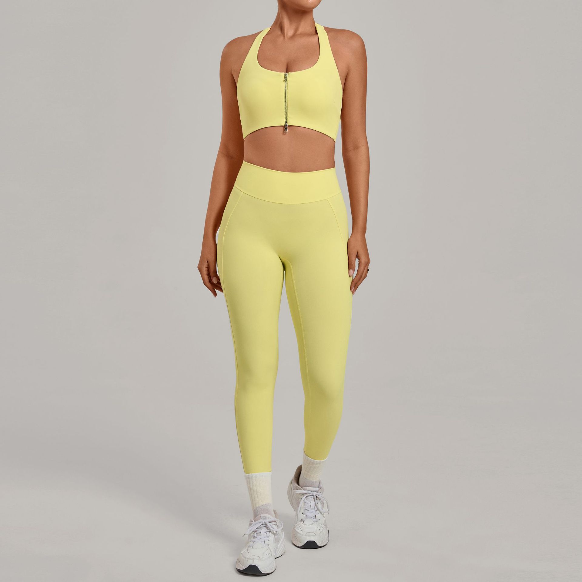 Conjunto de Yoga Feminino de 2 - Pilates Yoga Legging avaliação e preço