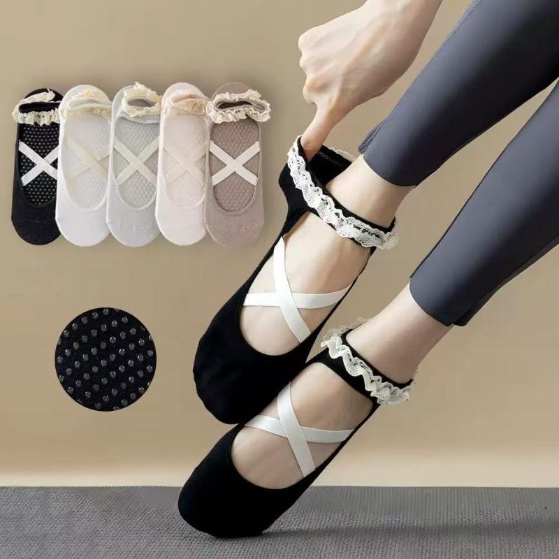 1 Par de Meias de Pilates com  - Pilates Yoga Ballet avaliação e preço