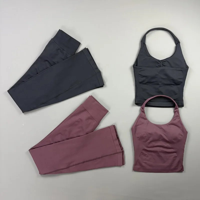 Conjunto de Leggings Flare Sem - Pilates Yoga Legging avaliação e preço