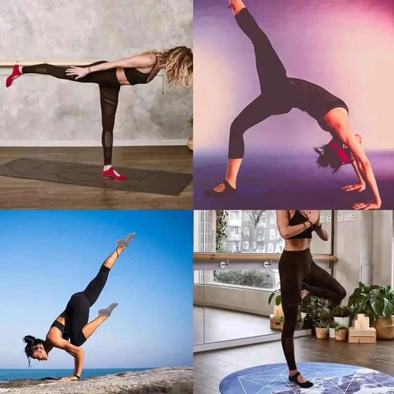 Meias de Yoga Antiderrapantes  - Pilates Yoga Ballet avaliação e preço